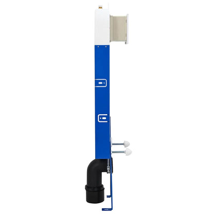 Cistern Frame Height Adjustable White 50 x 8 x 131 cm Steel