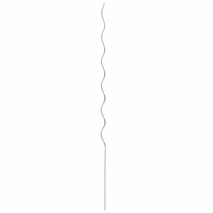 Plant Support 50 pcs Silver 150 x 0.6 x 0.6 cm Steel