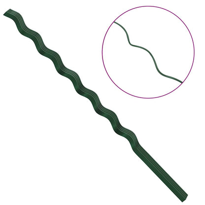 Plant Support 50 pcs Green 170 x 0.6 x 0.6 cm Steel