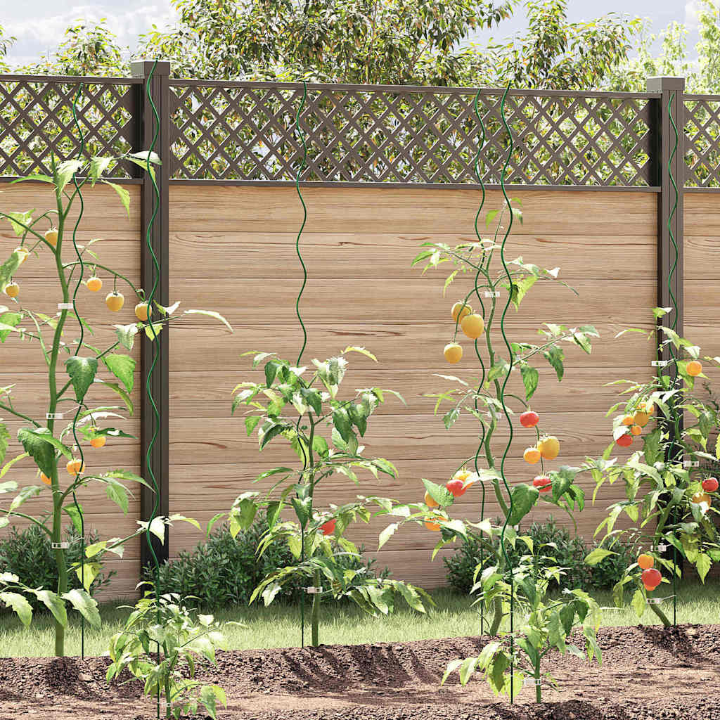 Plant Support 5 pcs Green 170 x 0.6 x 0.6 cm Steel