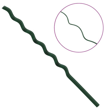 Plant Support 20 pcs Green 150 x 0.6 x 0.6 cm Steel