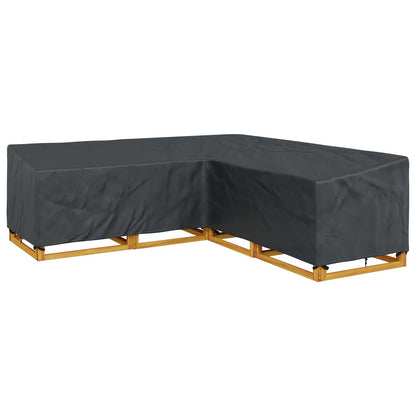 Furniture Cover Black 255 x 255 x 80 cm 210D Oxford Fbric