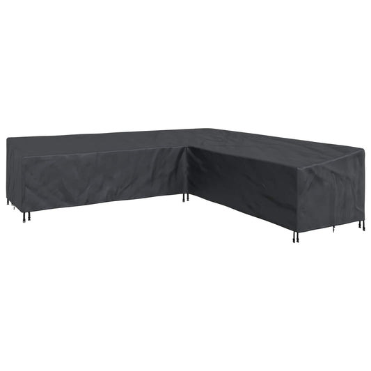 Furniture Cover Black 325 x 325 x 80 cm 600D Oxford Fbric