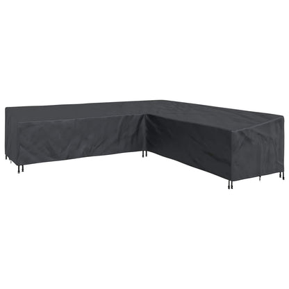 Furniture Cover Black 325 x 325 x 80 cm 600D Oxford Fbric