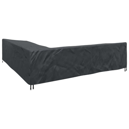 Furniture Cover Black 325 x 325 x 80 cm 600D Oxford Fbric