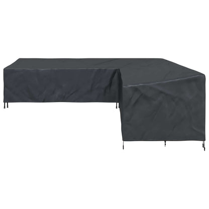 Furniture Cover Black 325 x 325 x 80 cm 600D Oxford Fbric