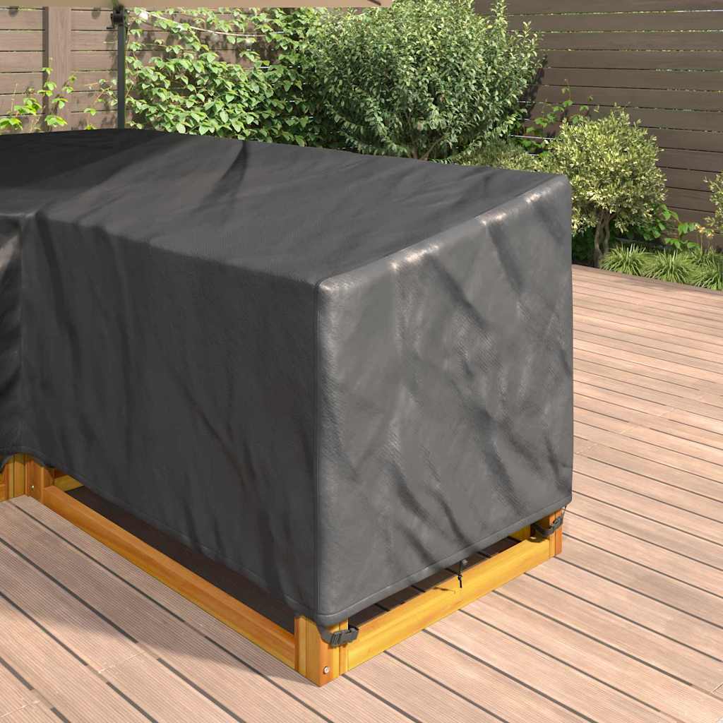Furniture Cover Black 250 x 180 x 80 cm 420D Oxford Fbric