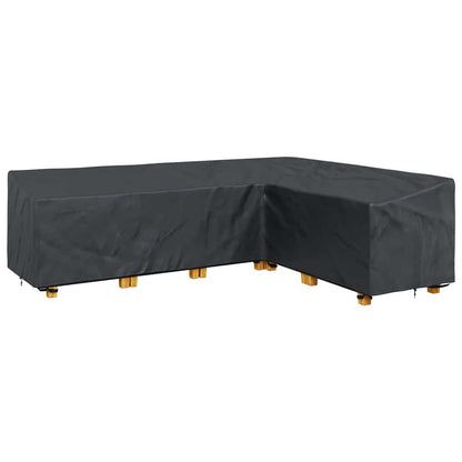 Furniture Cover Black 286 x 222 x 80 cm 210D Oxford Fabric