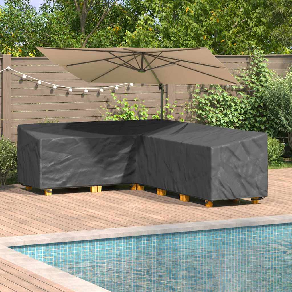 Furniture Cover Black 286 x 222 x 80 cm