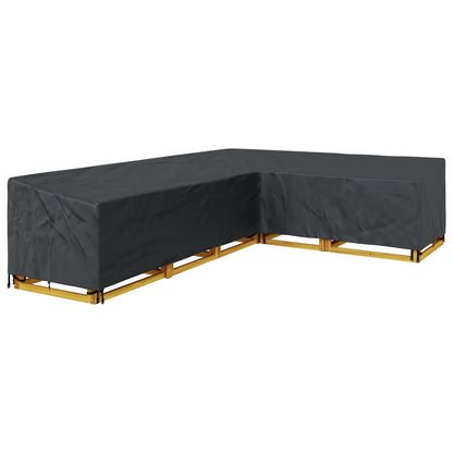 Furniture Cover Black 355 x 275 x 80 cm 210D Oxford Fbric