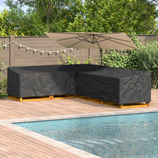 Furniture Cover 355 x 275 x 80 cm 420D Oxford Fbric L-Shape
