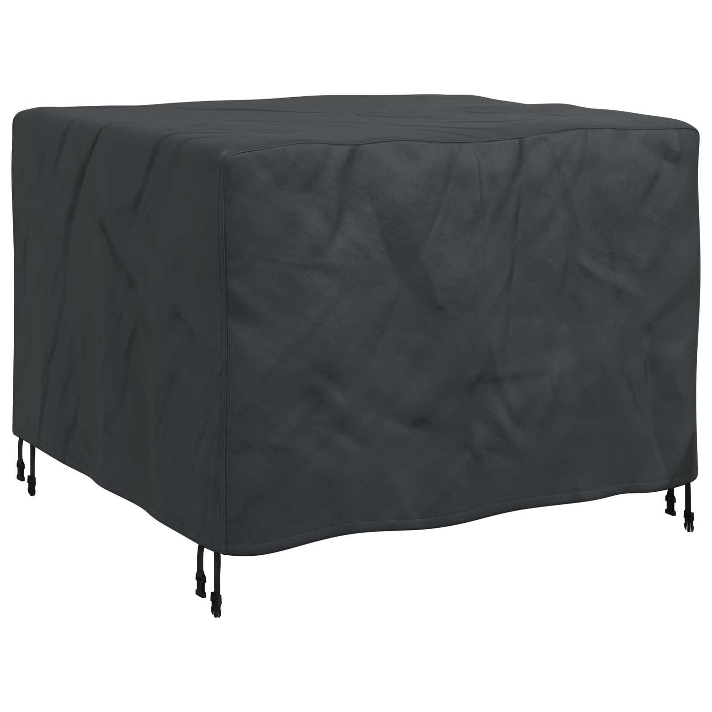 Furniture Cover Plain Black 113 x 113 x 73 cm 420D