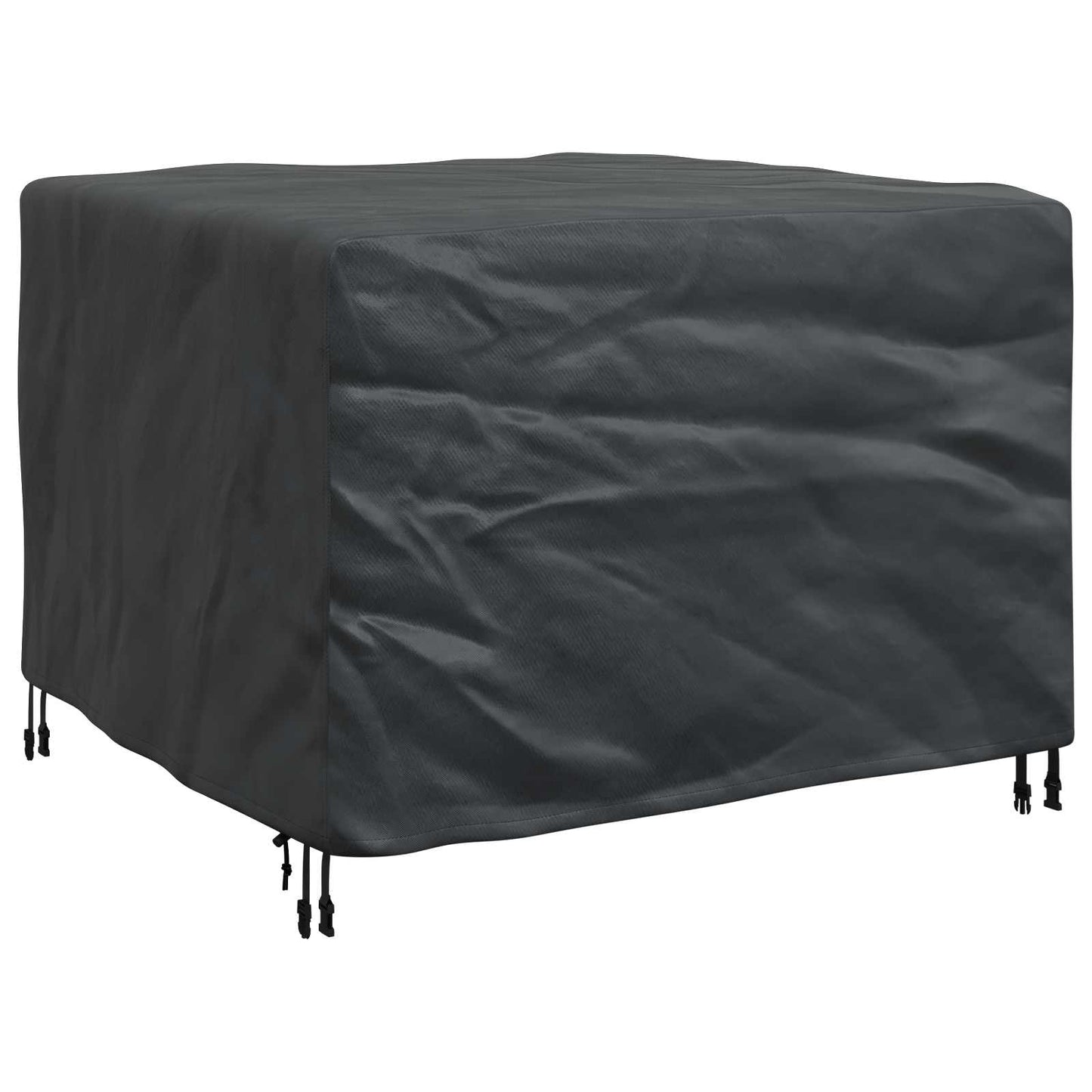 Furniture Cover Plain Black 113 x 113 x 73 cm 420D
