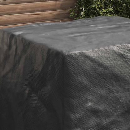 Furniture Cover Plain Black 116 x 100 x 120 cm 210D