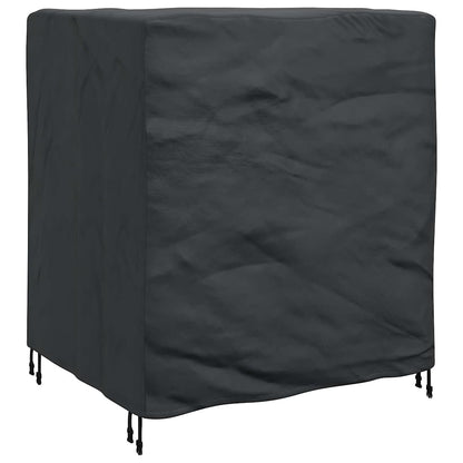 Furniture Cover Plain Black 116 x 100 x 120 cm 600D
