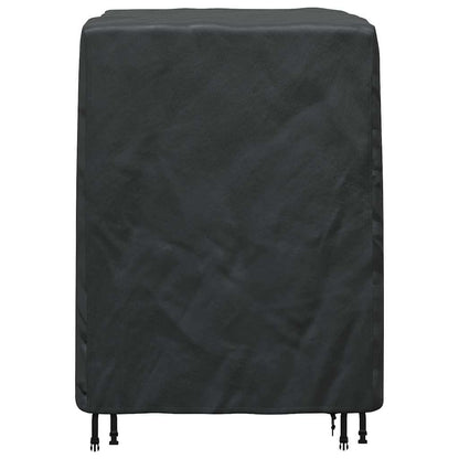 Furniture Cover Plain Black 116 x 100 x 120 cm 600D