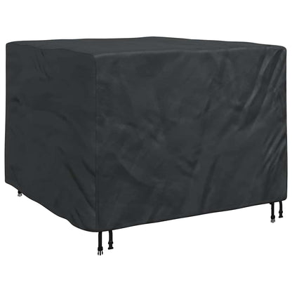 Furniture Cover Plain Black 125 x 125 x 74 cm Fabric