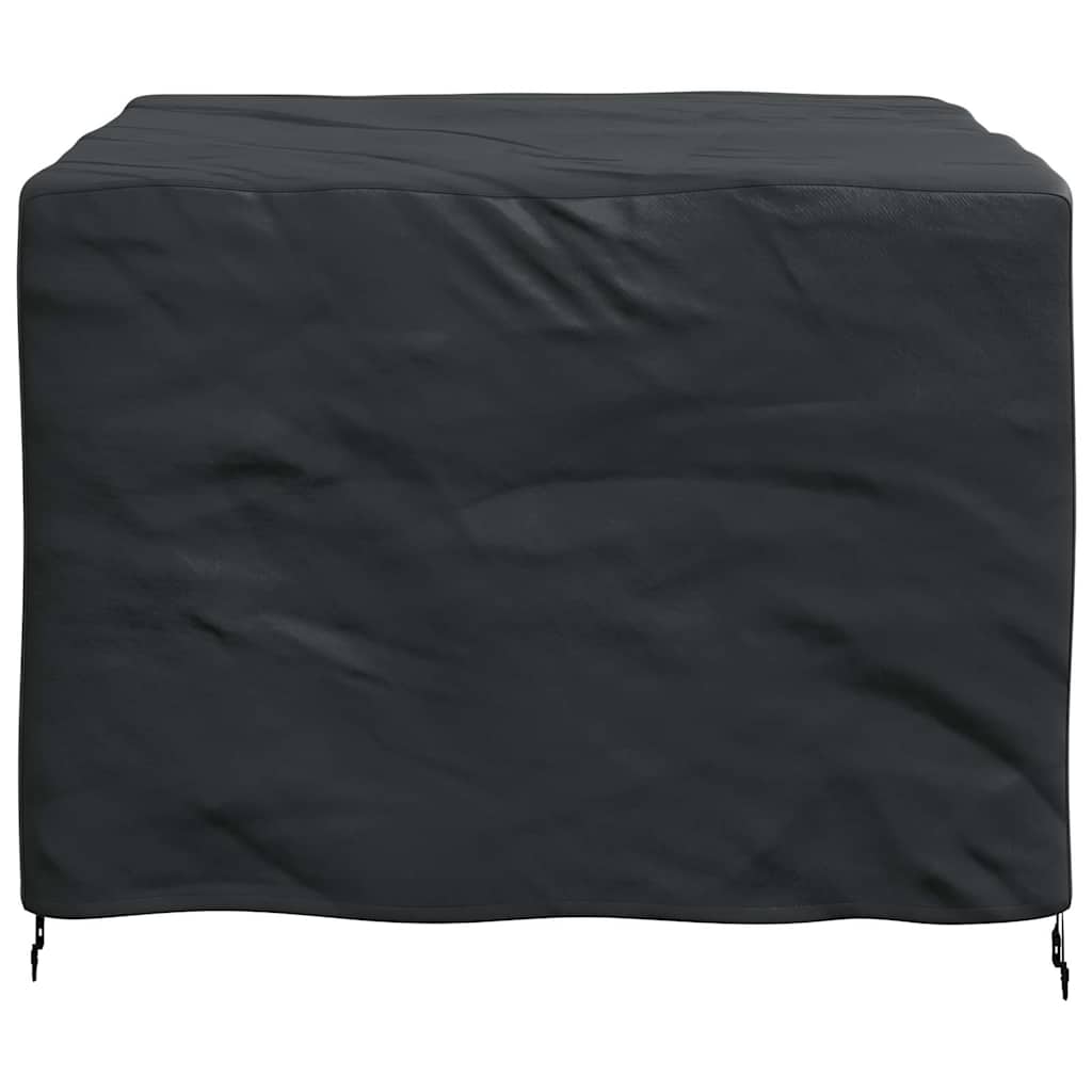 Furniture Cover Plain Black 125 x 125 x 74 cm Fabric
