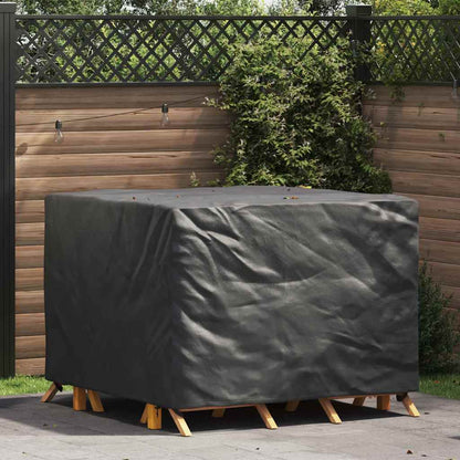 Furniture Cover Plain Black 135 x 135 x 90 cm Fabric