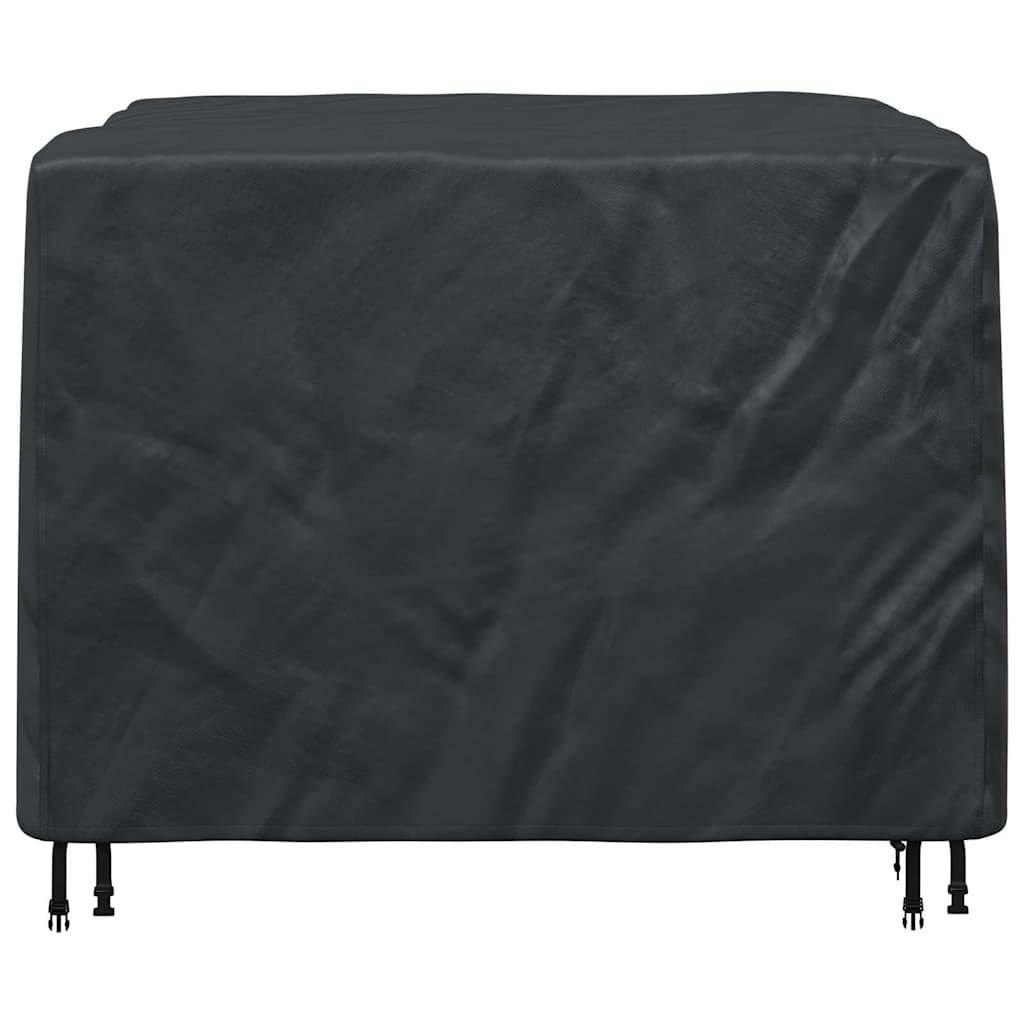 Furniture Cover Plain Black 135 x 135 x 90 cm Fabric