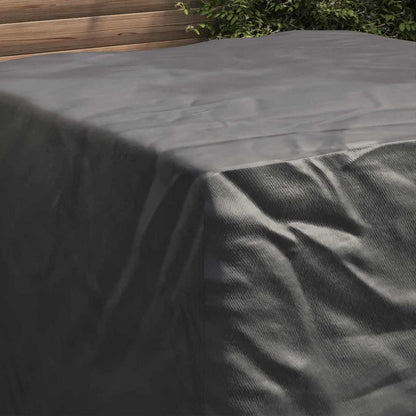 Furniture Cover Plain Black 135 x 135 x 90 cm Fabric