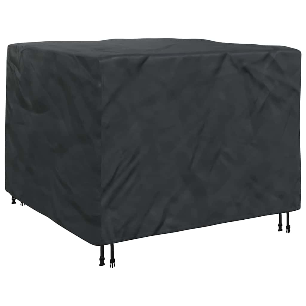 Furniture Cover Plain Black 135 x 135 x 90 cm Fabric