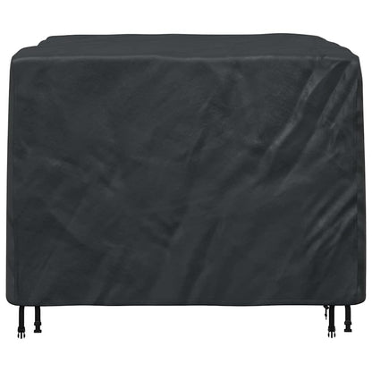 Furniture Cover Plain Black 135 x 135 x 90 cm Fabric