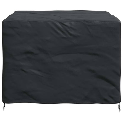 Furniture Cover Plain Black 135 x 135 x 90 cm Fabric