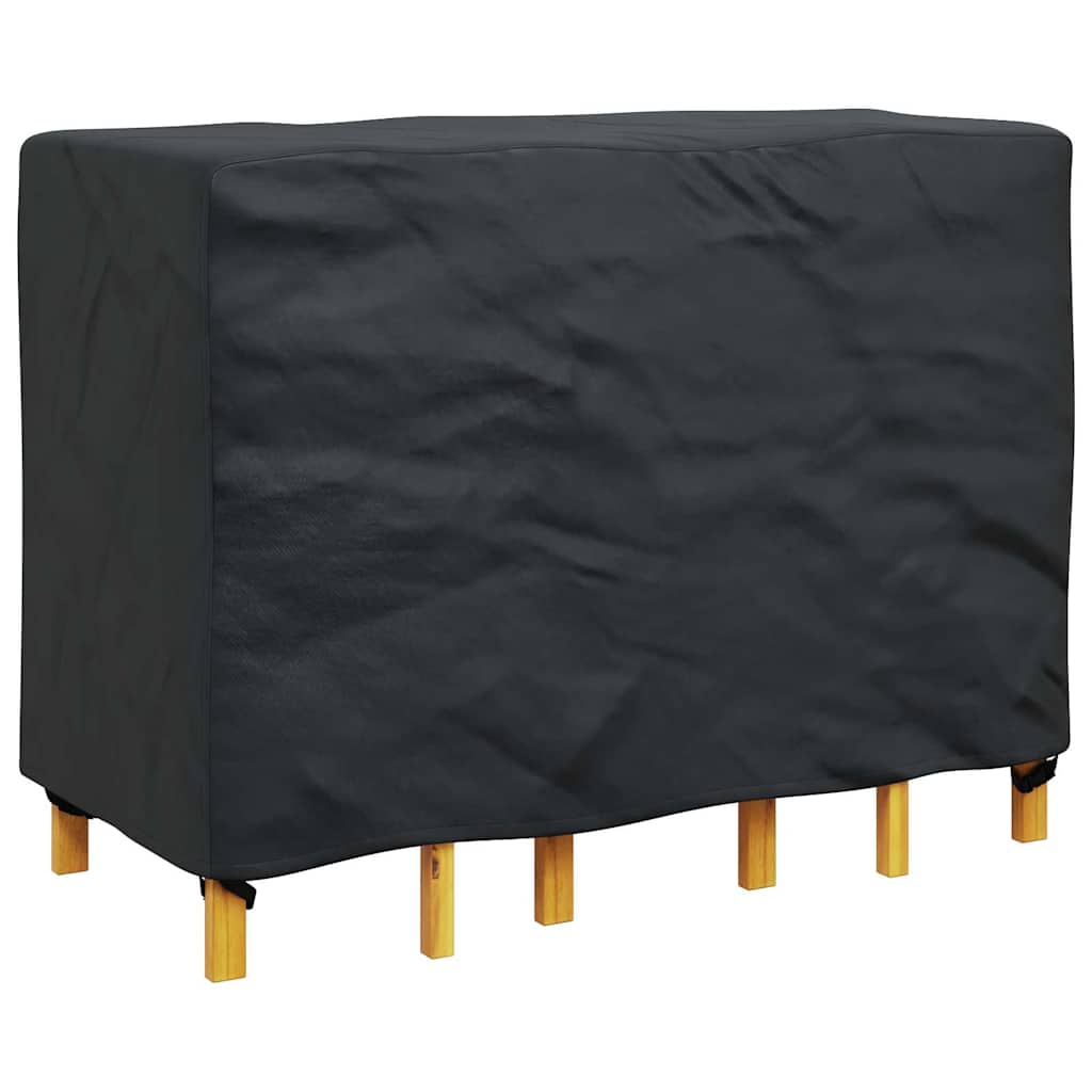 Furniture Cover Plain Black 130 x 80 x 70 cm 210D
