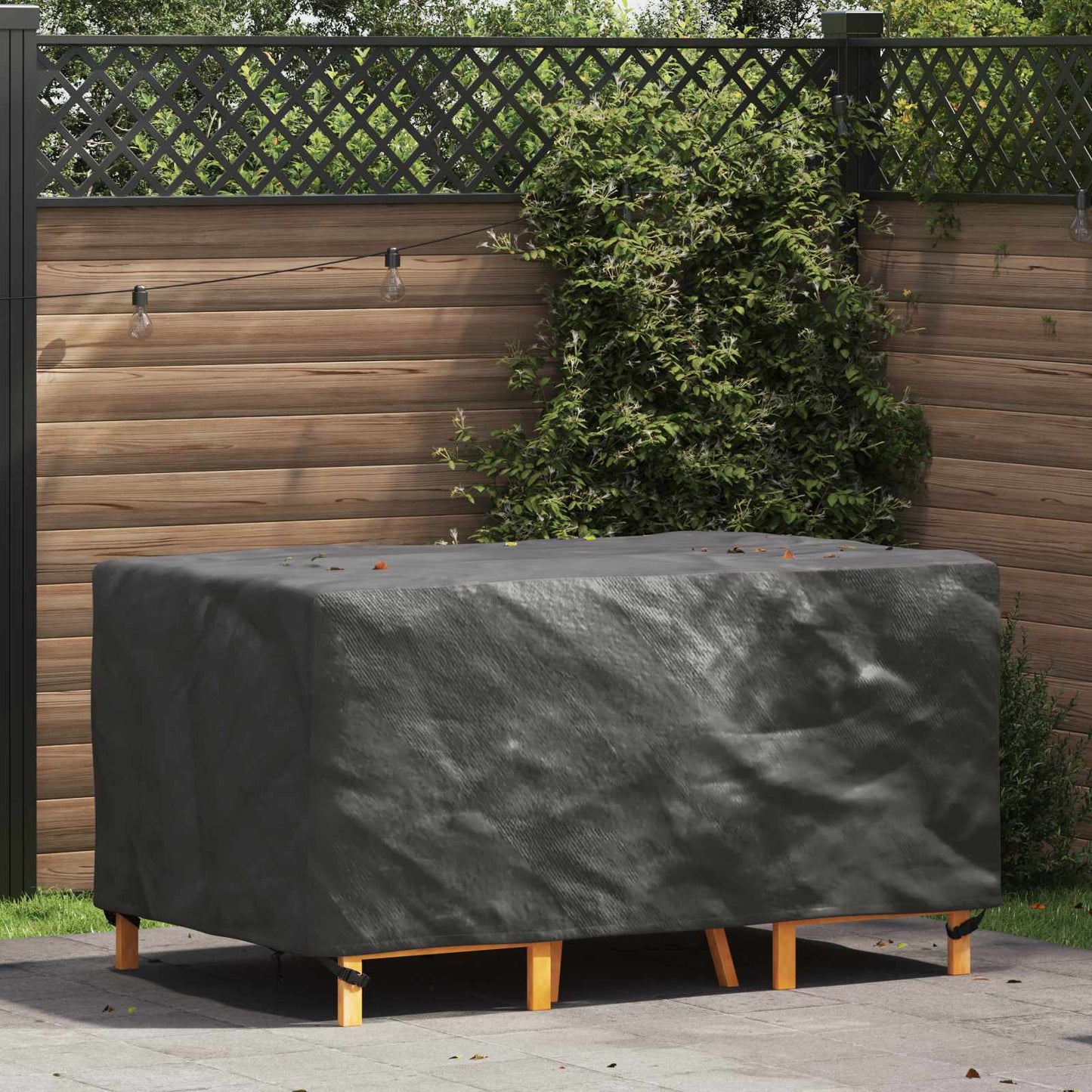 Furniture Cover Plain Black 150 x 90 x 75 cm 210D