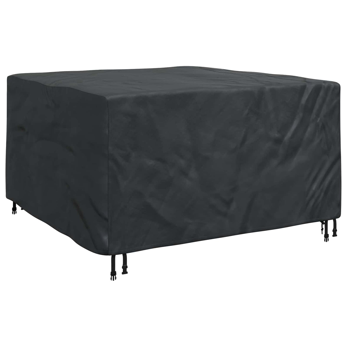Furniture Cover Plain Black 150 x 150 x 75 cm 420D