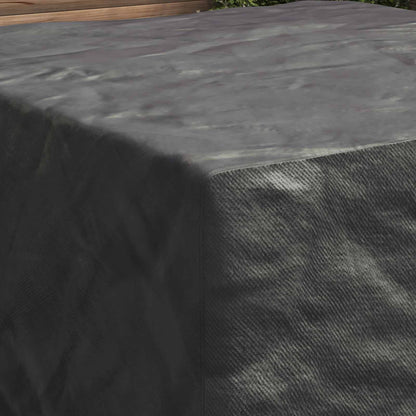 Furniture Cover Plain Black 180 x 190 x 85 cm 420D