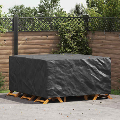 Furniture Cover Plain Black 180 x 190 x 85 cm 420D