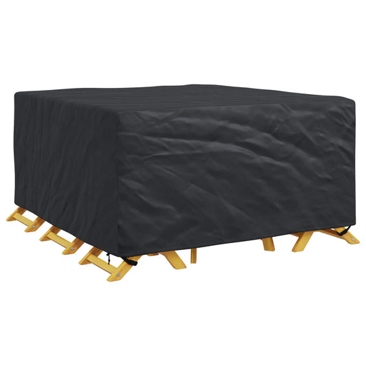 Furniture Cover Plain Black 180 x 190 x 85 cm 420D