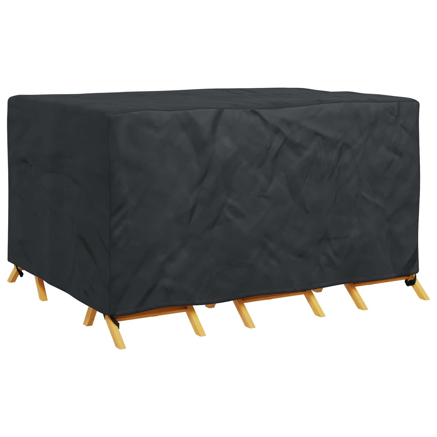 Furniture Cover Plain Black 180 x 120 x 74 cm 420D