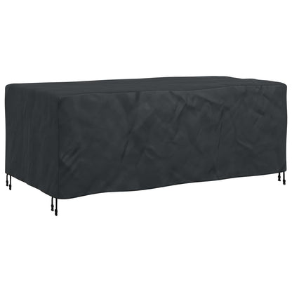 Furniture Cover Plain Black 200 x 110 x 70 cm 600D