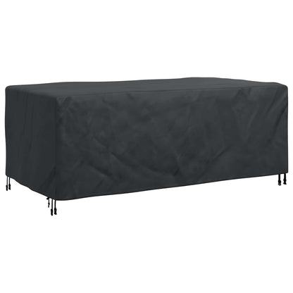 Furniture Cover Plain Black 200 x 110 x 70 cm 600D