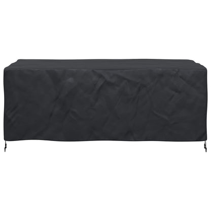 Furniture Cover Plain Black 200 x 110 x 70 cm 600D