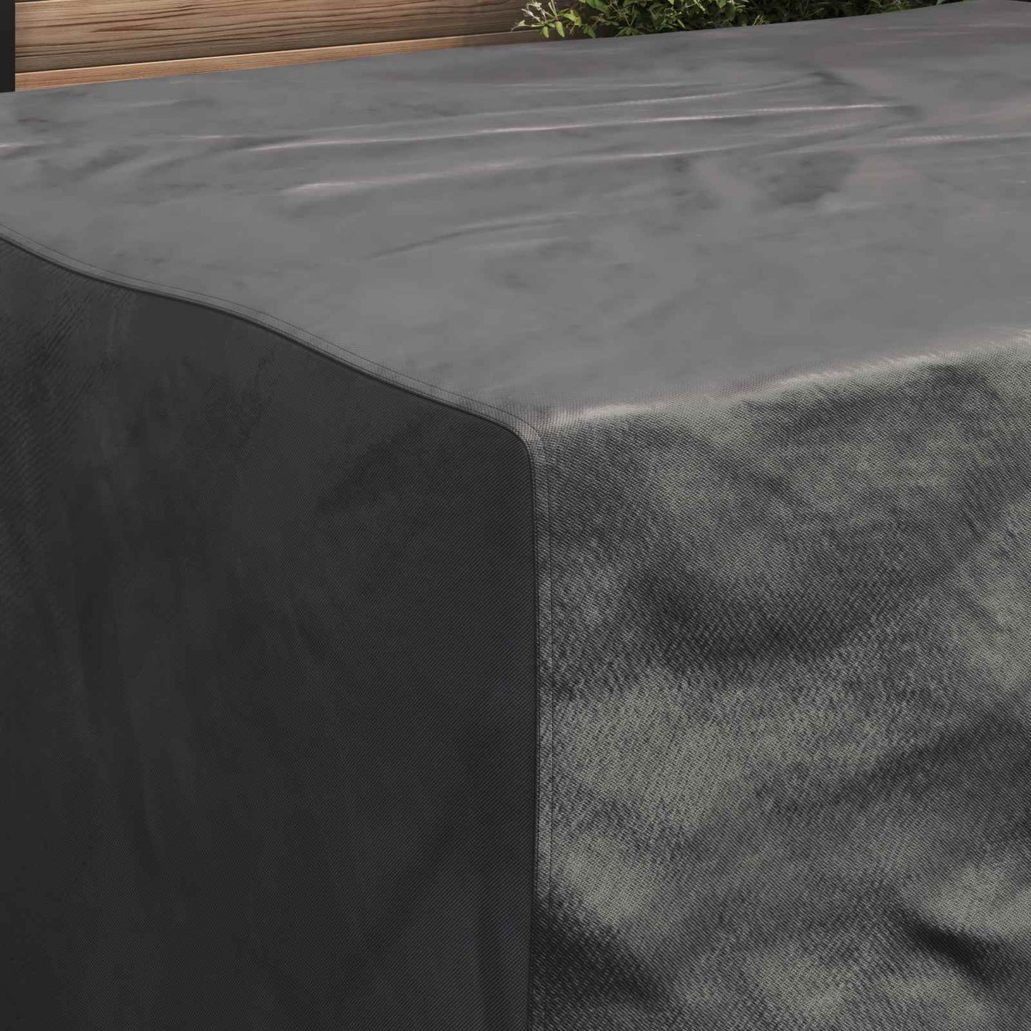 Furniture Cover Plain Black 200 x 160 x 70 cm 600D