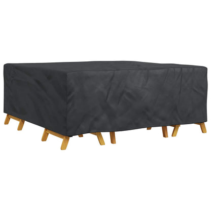 Furniture Cover Plain Black 200 x 200 x 90 cm 600D