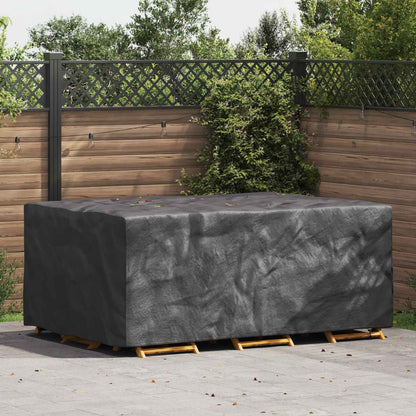 Furniture Cover Plain Black 210 x 130 x 70 cm 420D