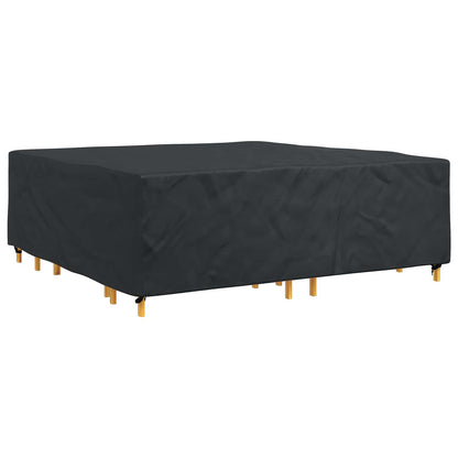 Furniture Cover Plain Black 220 x 220 x 70 cm 420D