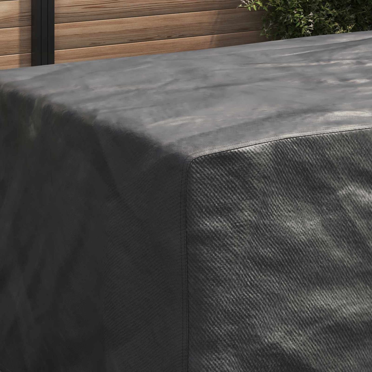 Furniture Cover Plain Black 229 x 113 x 73 cm 420D