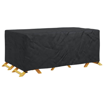 Furniture Cover Plain Black 240 x 140 x 90 cm 210D