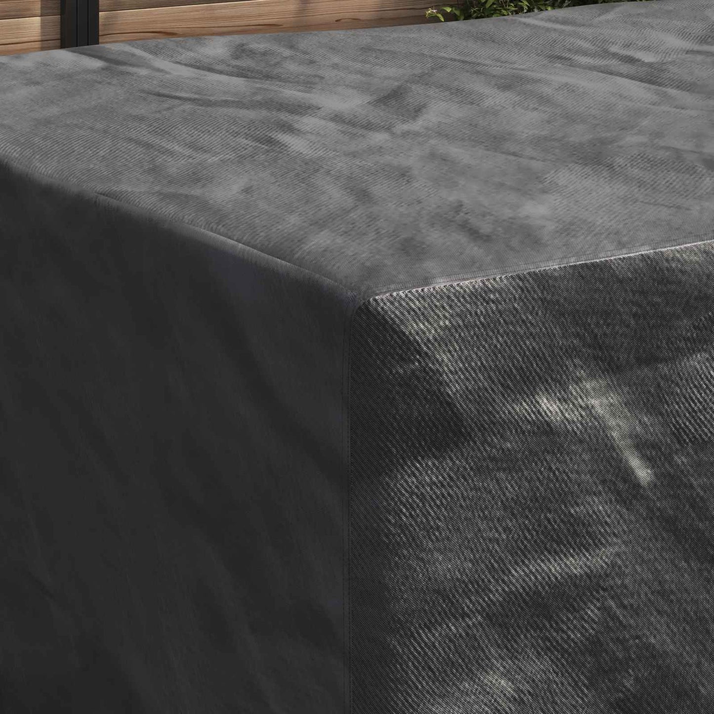 Furniture Cover Plain Black 240 x 160 x 100 cm 420D