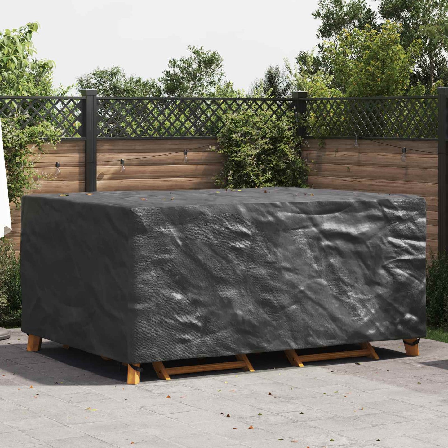 Furniture Cover Plain Black 240 x 180 x 100 cm 210D