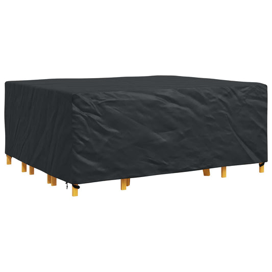 Furniture Cover Plain Black 250 x 210 x 90 cm 420D