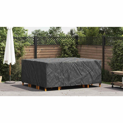 Furniture Cover Plain Black 250 x 210 x 90 cm 600D