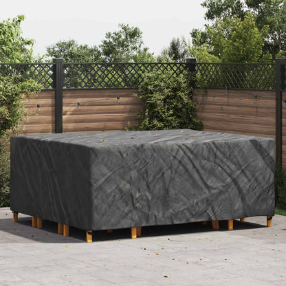 Furniture Cover Plain Black 250 x 210 x 90 cm 600D