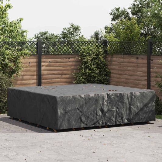 Furniture Cover Plain Black 260 x 260 x 70 cm 600D